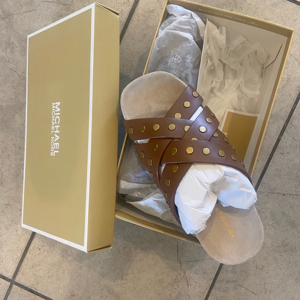 Nwt! Michael Kors Irene Sandals Size 7